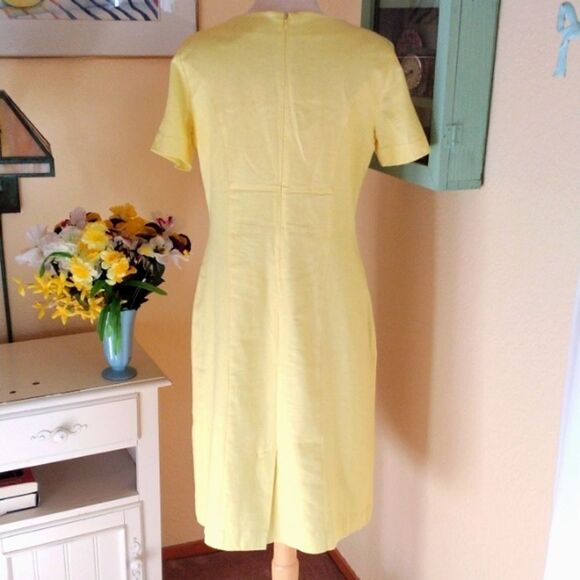Chadwicks of Boston Linen Blend Dress - Picture 5 of 9